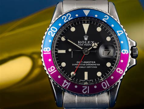 Rolex Gmt Master Long E Fuchsia Small Hand Mk For