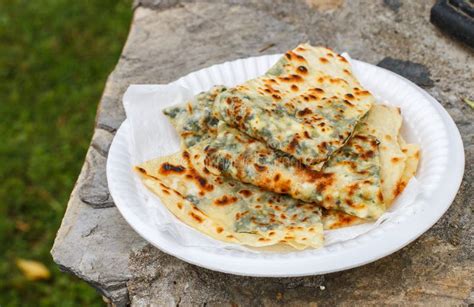 Gozleme Um Prato Tradicional Da Culin Ria Turca Sob A Forma Do