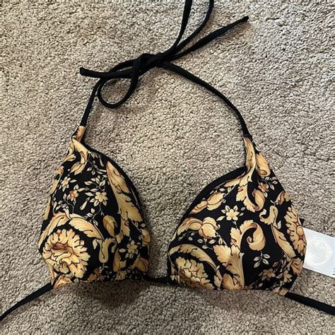 Versace Swim Nwot Versace Bikini Top Poshmark