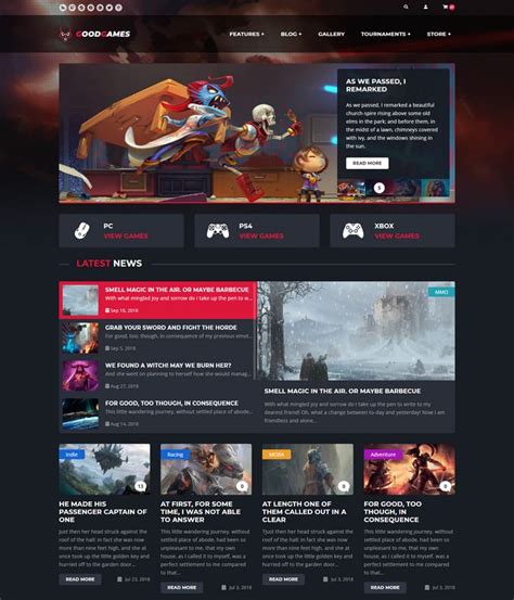 30 Best Gaming Website Templates Themes 2021 Templatefor