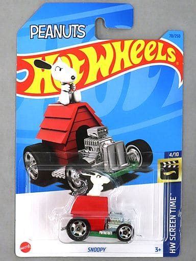 Snoopy Hot Wheels Hw Screen Time Hkh Hotwheels