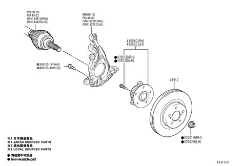 Front Axle Hub Bearing Assembly With Anti Lock Brake System Sensor