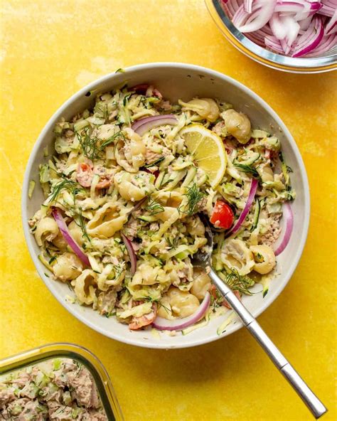 Healthy Tuna Pasta Salad Beat The Budget