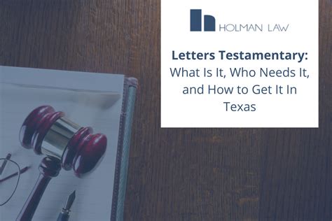 Letters Testamentary What Is It Who Needs It And How To Get It In