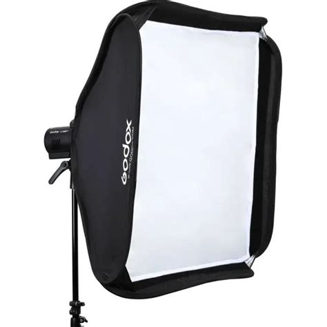 Godox Speedlite Softbox S2 Bracket 80x80 Softboks Inkl Feste 80x80cm