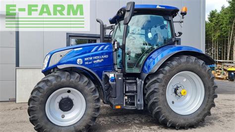 New Holland T6 180 Dynamic Command Sidewinder Ii Stage V Traktor