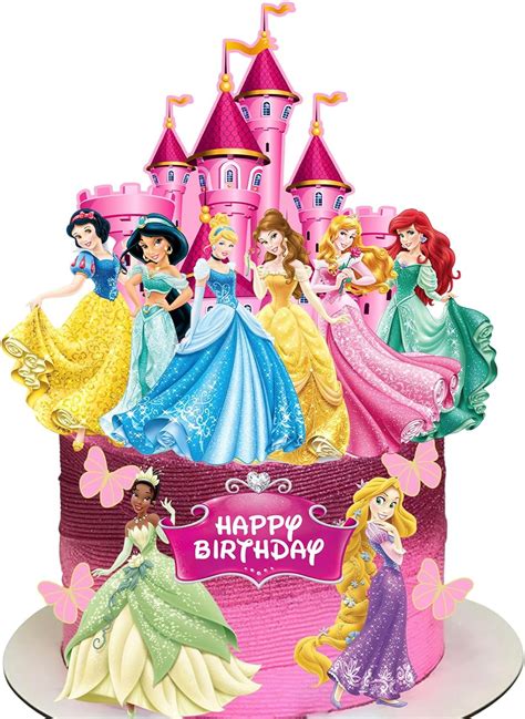 Amazon Pcs Princess Cake Topper For Girls Birthday Party