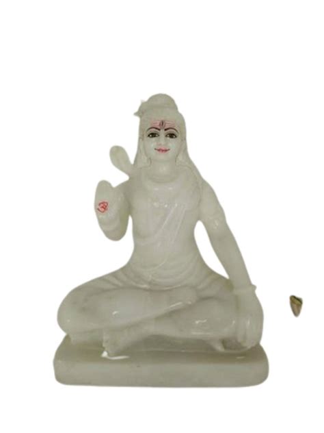 Hindu White Marble Shiva Statue Temple At Rs In Alwar Id