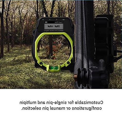 Garmin Xero A1 Bow Sight, Auto-Ranging Digital Sight,