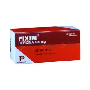 Fixim 400mg 20 Tabletas Tienda Catracha Salud