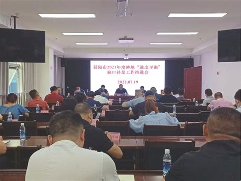 简阳市规划和自然资源局召开简阳市2021年度耕地“进出平衡”缺口补足工作推进会