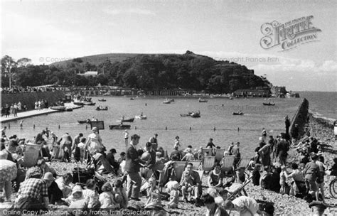 Photo of Clevedon, Marine Lake c.1950 - Francis Frith