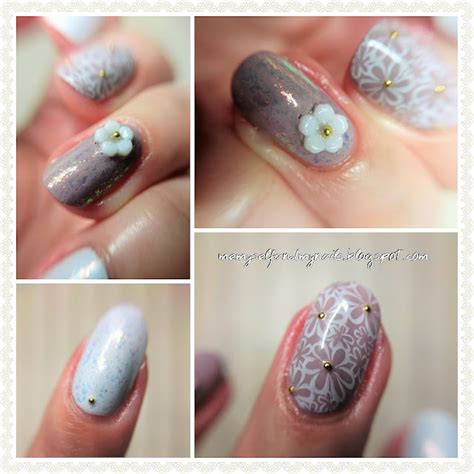 Powiew Wiosny W Kolorze Nude Enjoyours D Nail Decoration Review