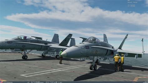 Carrier Landing F A 18C DCS 12 YouTube