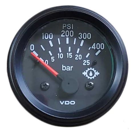 350 94000 VDO Gear Oil Pressure Gauge Cockpit International Gen II