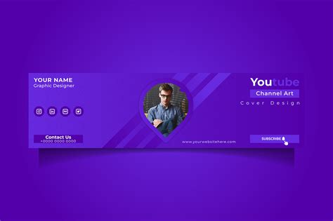 Youtube Cover Or Banner Design Template on Behance