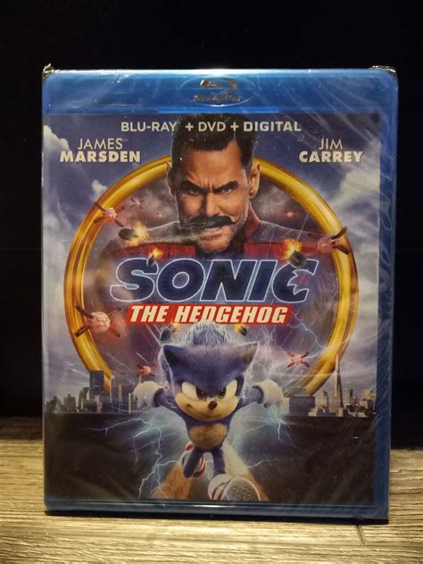 Sonic The Hedgehog Movie 2020 Blu Ray Dvd Digital Sealednever Opened