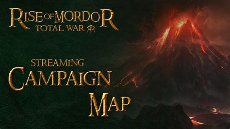 The Next Update Announced Rise Of Mordor Campaign Map Stream Youtube