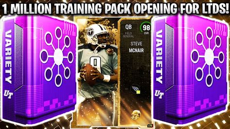 1 MILLION TRAINING VARIETY PACK OPENING FOR ULTIMATE LEGEND LTDS MCNAIR