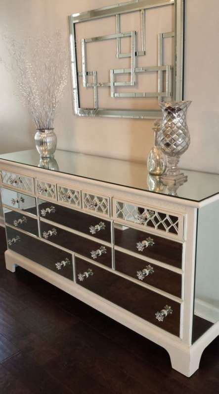 Bedroom Mirror Dresser Gold Accents 25 Ideas Diy Mirrored Furniture