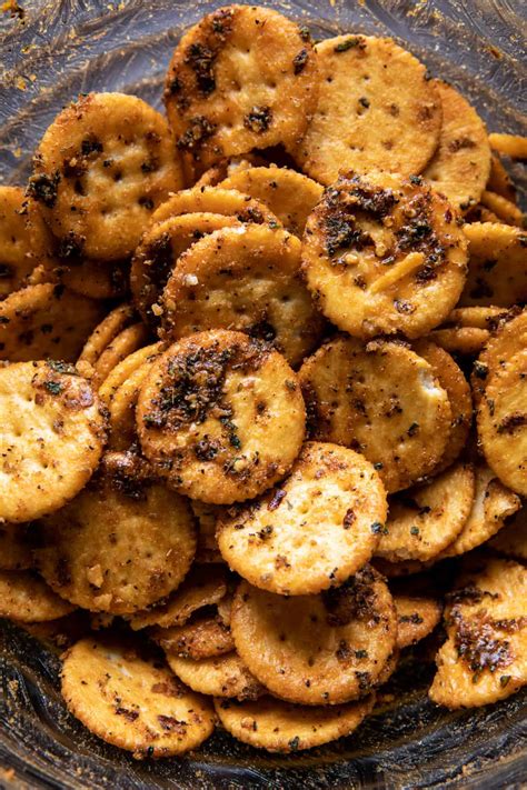 Sweet And Spicy Seasoned Crackers Half Baked Harvest