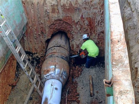 Sewer Line Pipe Bursting Portland Utilities Construction Company