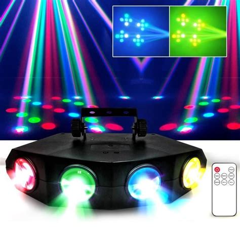 PACK Jeux de lumières LytOr RIO de 132 Leds multi faisceaux RVB Ambre