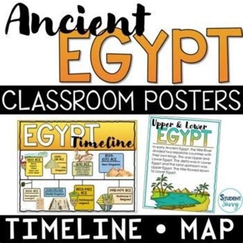 Ancient Egypt Posters Egypt Timeline Egypt Map Ancient Egypt Geography - Etsy | Ancient egypt ...