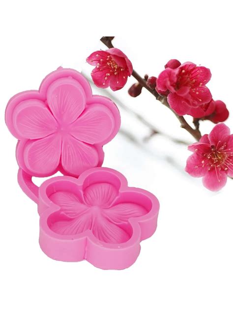 Pezzo Stampo In Silicone Silicone Creativo A Forma Di Fiore Per Diy