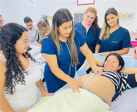 Enfermagem Realiza Atividade Pr Tica De Aten O Gestantes