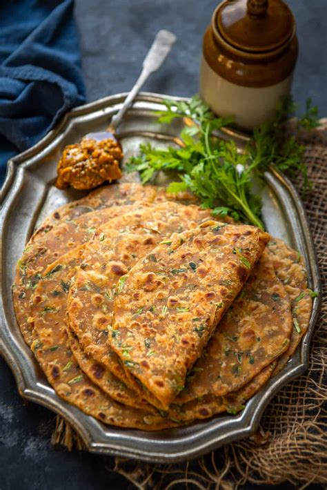 Methi Paratha Recipe Step By Step Video Whiskaffair