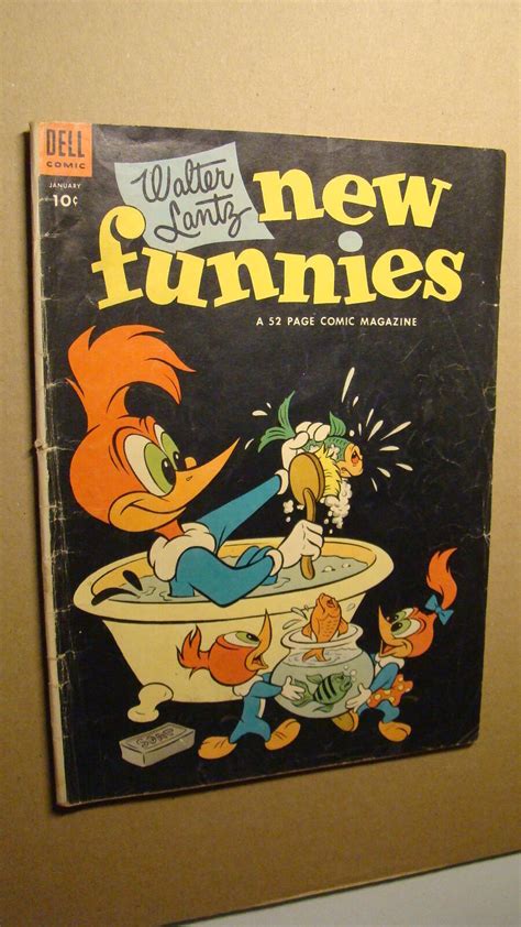 New Funnies Woody Woodpecker Dell Comics Walter Lantz