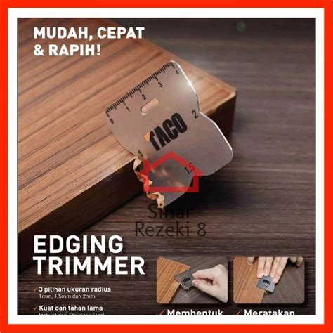 Jual Edging Trimmer Taco Hpl Edge Trimmer Router Alat Potong Edging