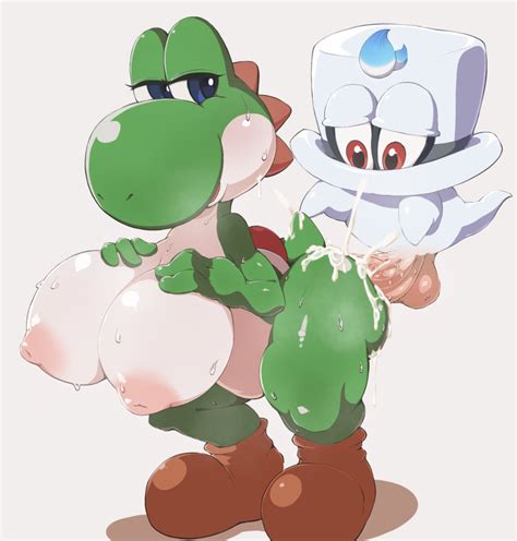 Rule 34 Anthro Balls Big Balls Big Breasts Big Penis Bodily Fluids Breasts Cappy Mario Cum