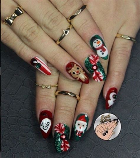 Manicura Navideña ¡las Fiestas En La Punta De Tus Dedos Christmas