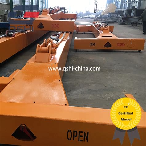 Ce Mark Semi Automatic Container Spreader Lifting Beam China Iso