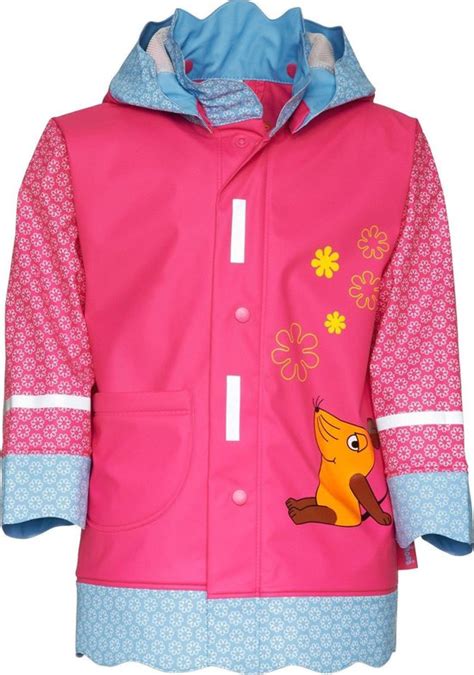 Playshoes Regenjas Kinderen Muis Roze Maat Bol