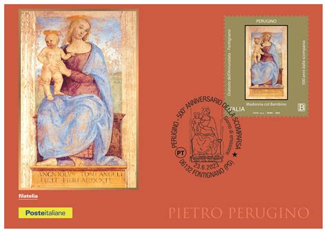 Cartolina Filatelica Italia Nuova Il Perugino