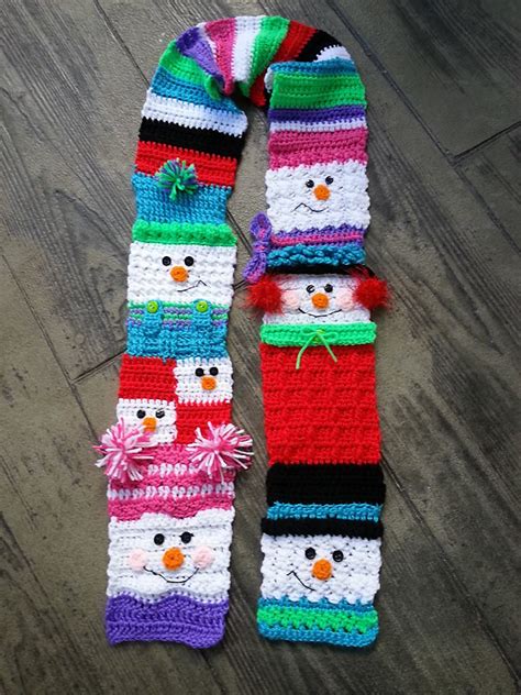 Sale C2c Snowman Scarf Pattern In Stock