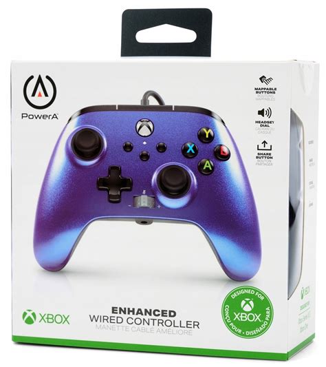 PowerA Pad Przewodowy Xbox Series X S One Nebula 11029306212