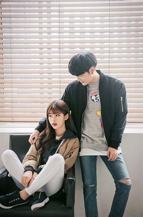 Ulzzang Tumblr Korean Couple Ulzzang Couple Couple Outfits