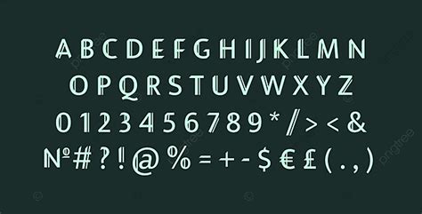 Sans Serif Vector Design Images Sans Serif Dark Alphabet Set