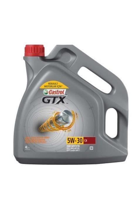 CASTROL Gtx 5w30 C4 4 Lt Üt-2020 Fiyatı, Yorumları - TRENDYOL