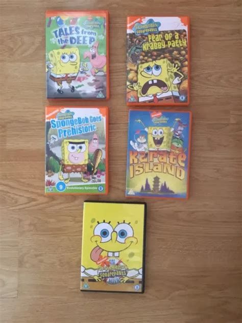 SPONGEBOB SQUAREPANTS DVDS 10 00 PicClick UK