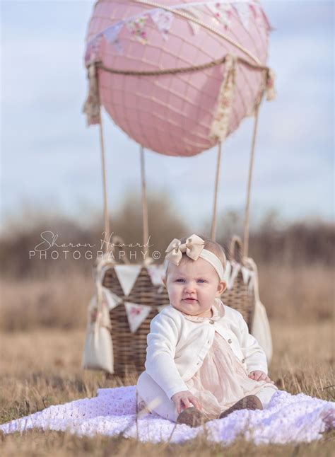 Hot Air Balloon Birthday Photoshoot Hot Air Balloons Photography Boy Birthday Pictures First