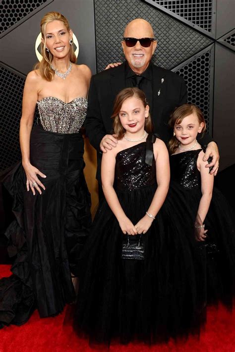 Billy Joel Makes Rare Appearance With Wife Alexis Daughters Della And