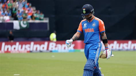 IND vs PAK, T20 World Cup 2024: Virat Kohli dismissed for the second ...