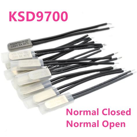 KSD9700 Normalmente Chiuso 5A 250V 55C 75C 85C 90 95C 100C 145 Gradi