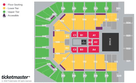 Take That: This Life On Tour Seating Plan - Co-op Live