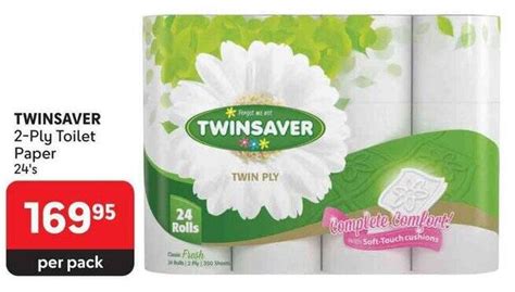 Twinsaver 2 Ply Toilet Paper 24s Offer At Makro